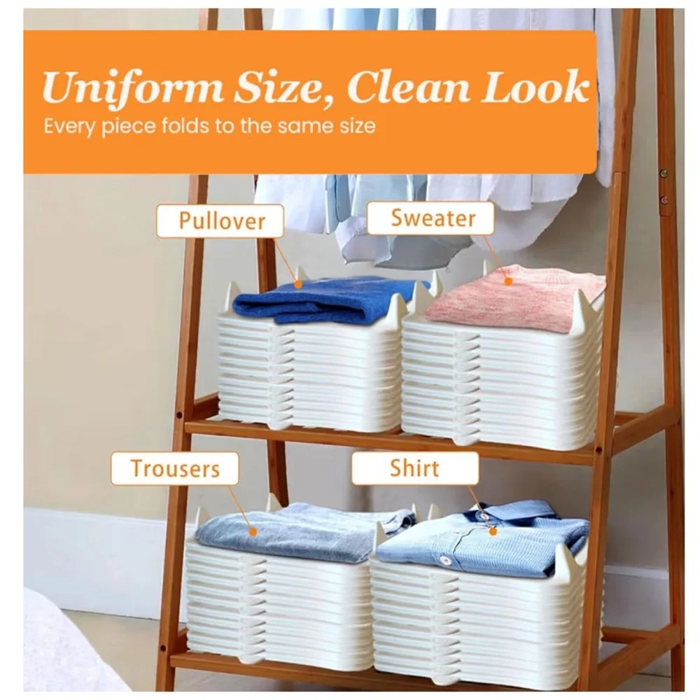 Box Legend Gray Plastic Shirt Organizer